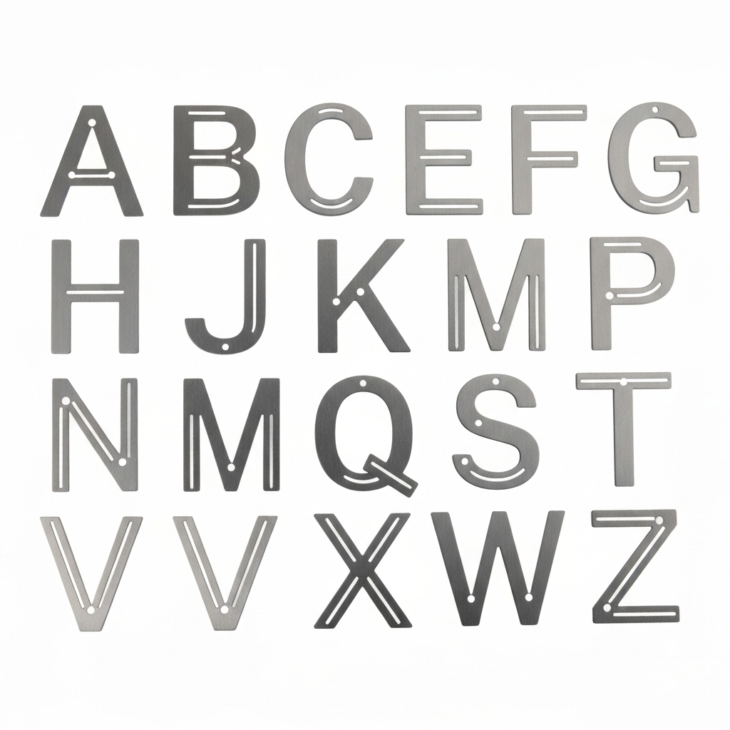Flat Letters